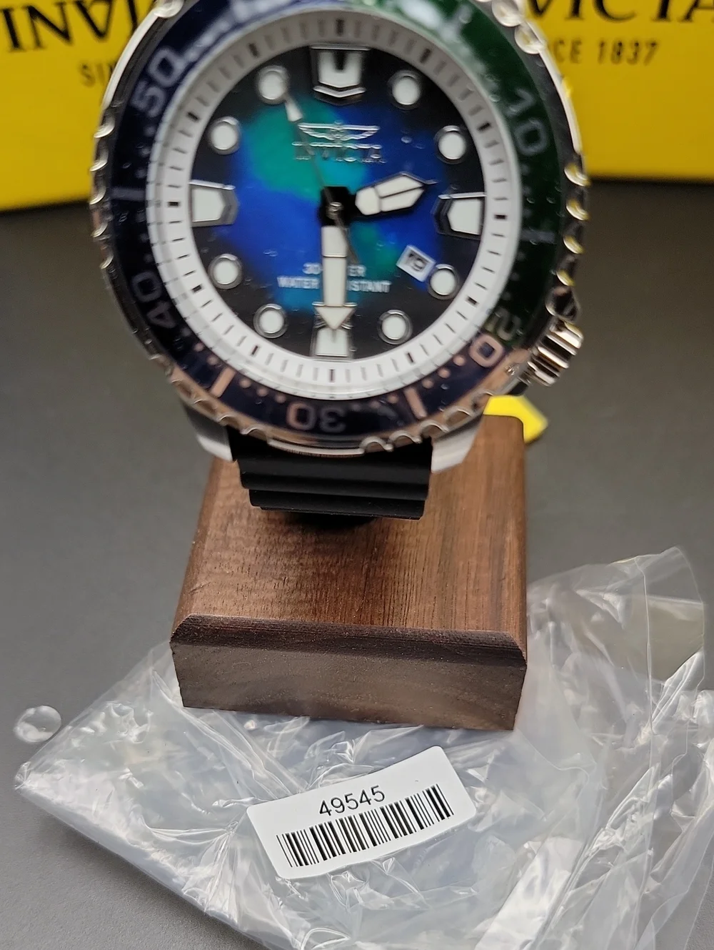 NEW ⌚️ Invicta Pro Diver Abyss 49545 Men's 48mm Quartz Blue Green Watch
